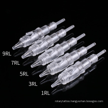 Solong Wholesale Transparent Eyebrow Needle Permanent Makeup Cartridge Needles for Lip Eyeline OEM